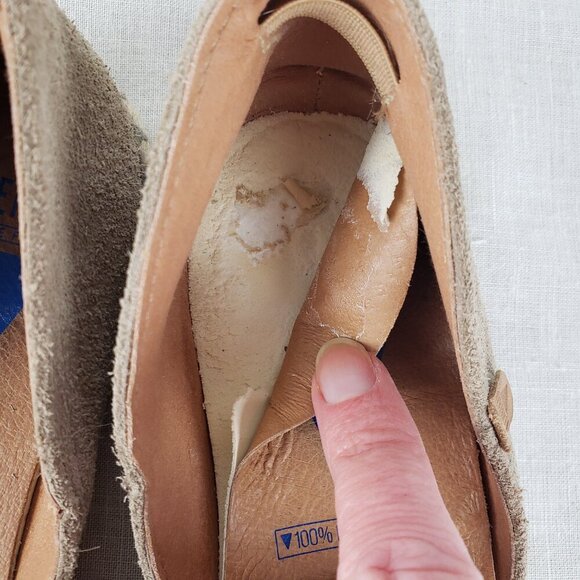 Verbenas Carmen Espadrilles Tan Suede Closed Toe Flats Shoes Size 40 US 9 - Picture 4 of 16